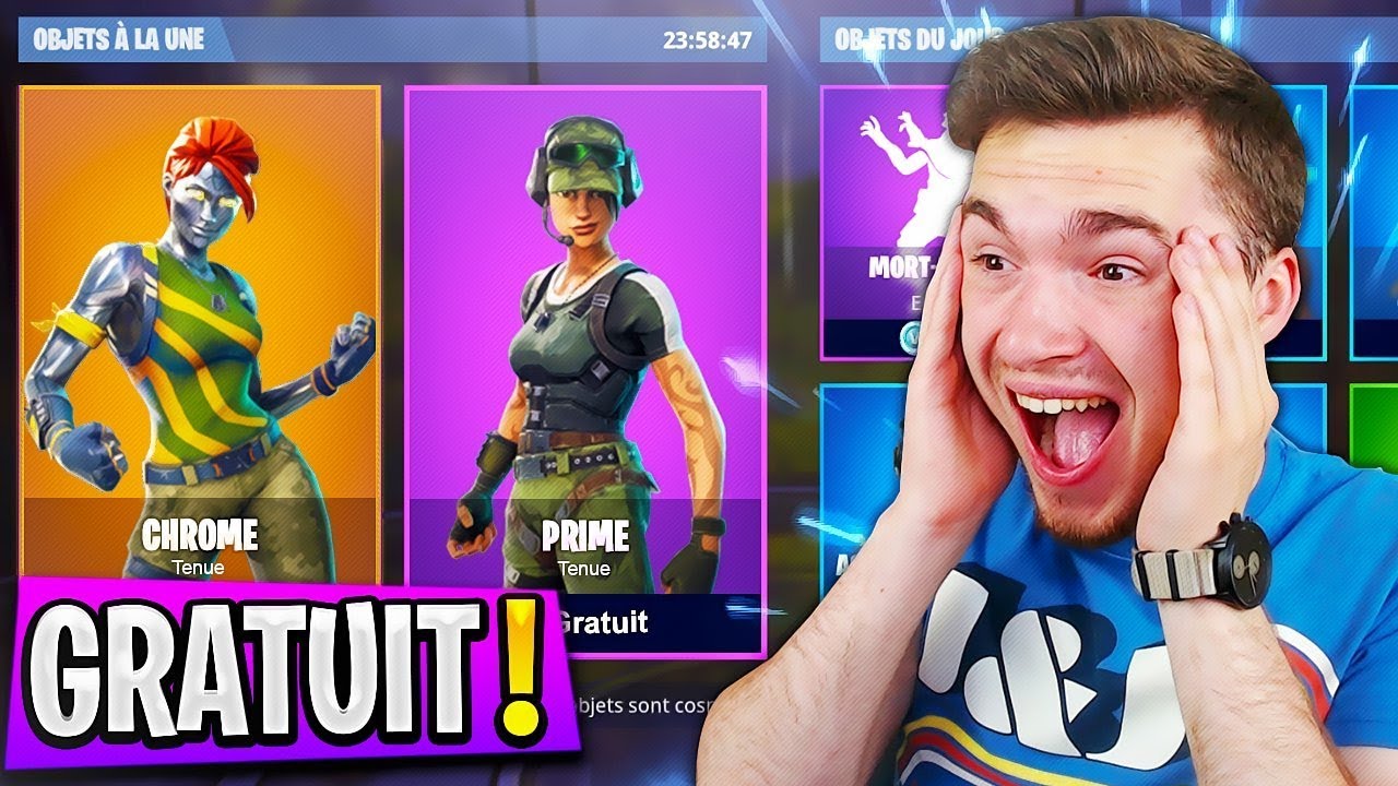 populaire nouveau skin gratuit nouvelle danse objet emote sur fortnite battle royale ftyoutube com home of the most trending videos - fortnite tenue gratuite