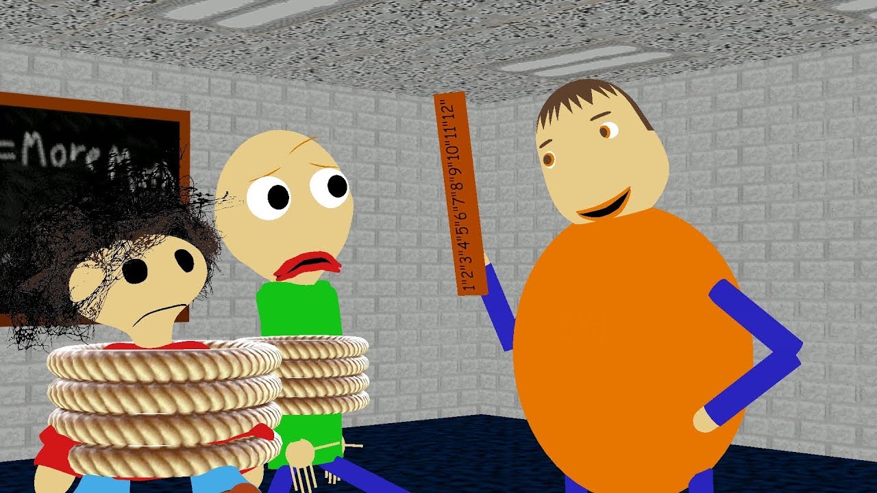 Baldi basics challenge